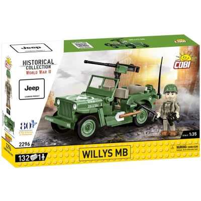 Afbeelding van COBI Willys MB &amp; M2 geweer 2296