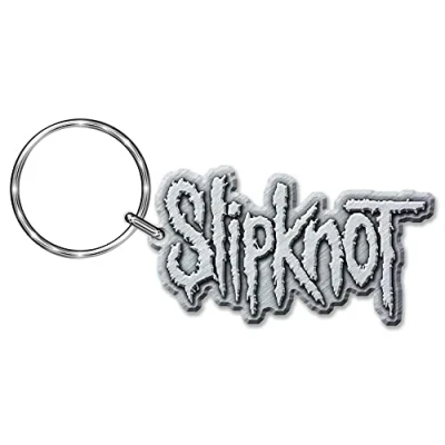Afbeelding van Slipknot Logo Sleutelhanger Zilverkleurig