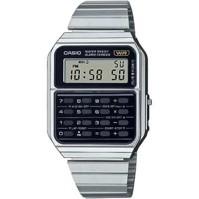 Afbeelding van Casio Calculator CA500 Unisex Digitaal horloge silvercoloured, Maat: One Size, Silver coloured