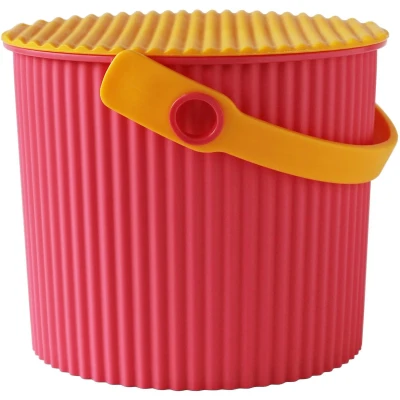 Afbeelding van Hachiman Omnioutil Opbergemmer Mini Roze/Oranje