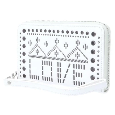 Afbeelding van Desigual Portemonnee Azabache Mini Zip Wallet Negro Zwart Veelkleurig