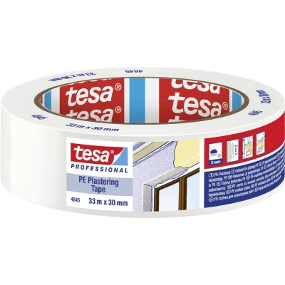Afbeelding van tesa PE 04845 00000 00 Gipstape Professional Wit (l x b) 33 m 30 mm 1 stuk(s)