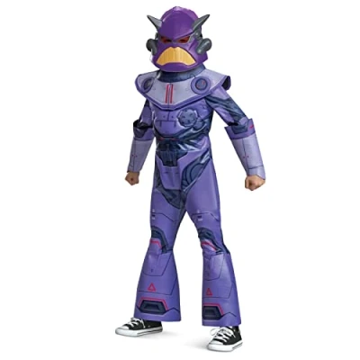 Afbeelding van Disney Officieel Deluxe Zurg, Toy Story kostuum, Buzz Lights, kinderkostuum, carnaval, Kerstmis, Halloween, voor jongens en meisjes, maat XS