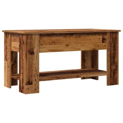Afbeelding van vidaXL Salontafel 101x49x52 cm bewerkt hout oud houtkleurig