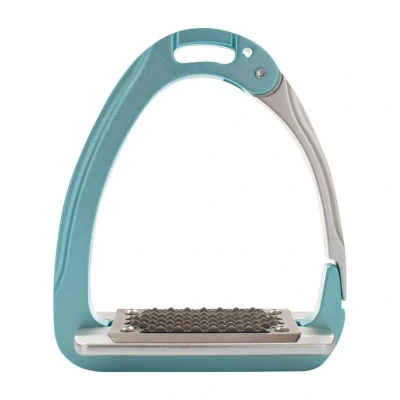 Image de Acavallo Étriers Arena Alu Plus 2.0 avec Strass Bleu ciel/alu
