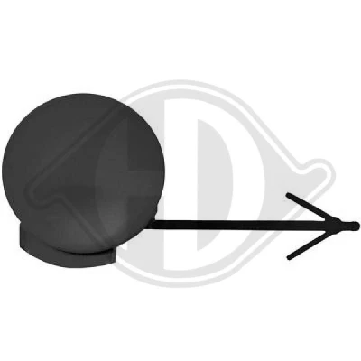 Afbeelding van DIEDERICHS 1814066 Klep, afsleephaak Achter OPEL: Corsa D Hatchback