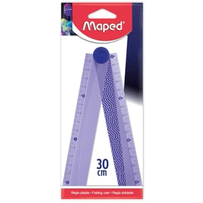 Image de Maped Règle pliable 2 en 1 15/30cm Plastique Décorée Gamme Deepsea Paradise