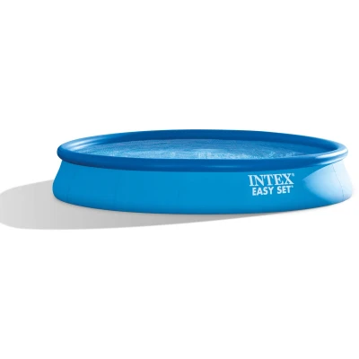 Afbeelding van Intex Easy Set Opblaaszwembad Met Filterpomp 457 Cm Blauw
