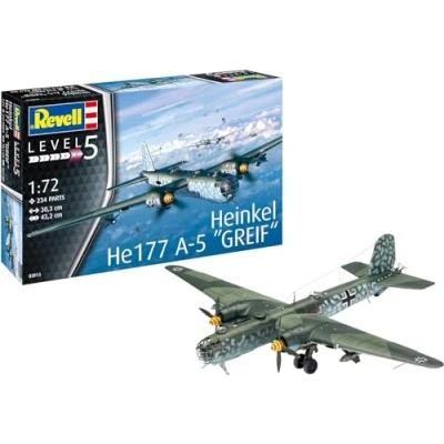 Afbeelding van 1:72 Revell 03913 Heinkel He177 A 5 Greif Plastic Modelbouwpakket