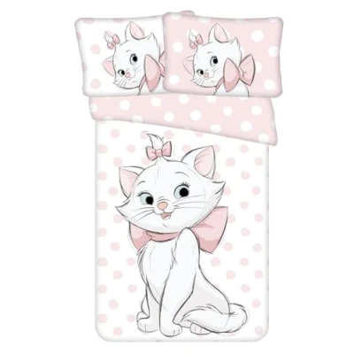 Afbeelding van Disney Aristocat BABY Dekbedovertrek, Dots 135 x 100 cm Katoen