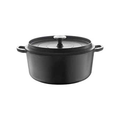 Image de Berndes cocotte a rôtir avec couvercle specials fonte ø28 cm noir 034147