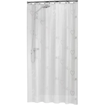 Afbeelding van Sealskin Condens Douchegordijn 180x200 cm PEVA Wit