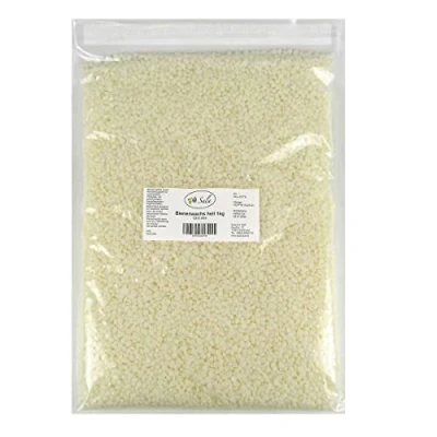 Afbeelding van Sala Witte gebleekte bijenwastabletten 1 kg zak van 1000 g