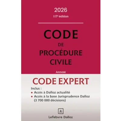 Afbeelding van CODE DE PROCEDURE CIVILE 2026