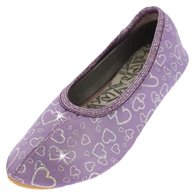 Afbeelding van Beck Gymnastik Deluxe Ballerina&#039;s voor kinderen, Maat: 38, Lilac Katoen