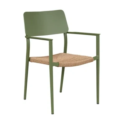 Afbeelding van Dining Tuinstoel Esta Mos Groen Trestino