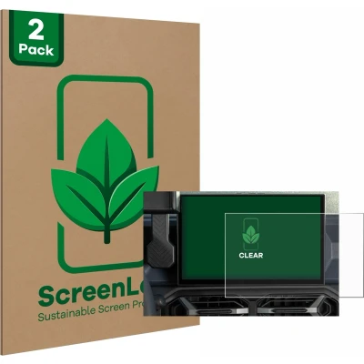 Afbeelding van ScreenLeaf Screenprotector voor Dacia Duster Infotainment System (2024) Duurzame schermbescherming Folie Beschermfolie transparant (2 Stuks)