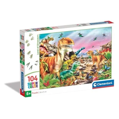 Afbeelding van Clementoni Legpuzzel Super Color Trolls 3, 104st.