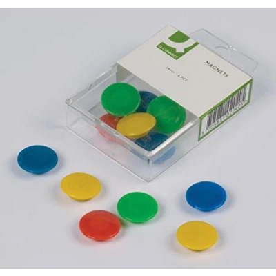 Afbeelding van Q Connect, Magneet, Magneet 20 mm diameter (6 x)