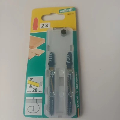 Afbeelding van Wolfcraft Decoupeerzaagblad Fijn HCS 76 mm 2 Stuks