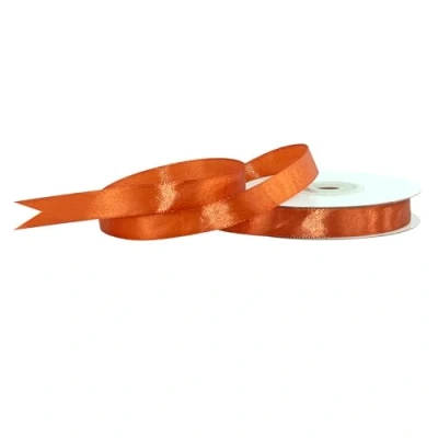 Afbeelding van Satijnen lint 12 mm x 25 m, kleuren naar keuze 3/6/12/18/25/38/50/75/100 mm, kleurecht en wasbaar, voor bruiloft, cadeaulint, inpakken, decoreren, knutselen