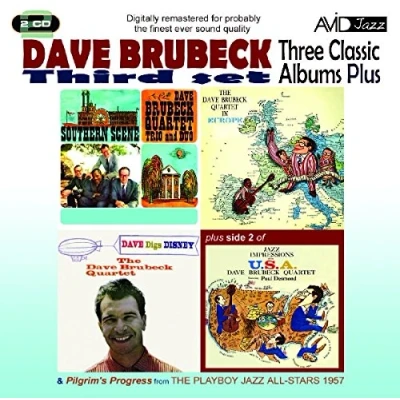 Afbeelding van Three Classic Albums Plus (Dave Digs Disney / Southern Scene The Dave Brubeck Quartet In Europe)