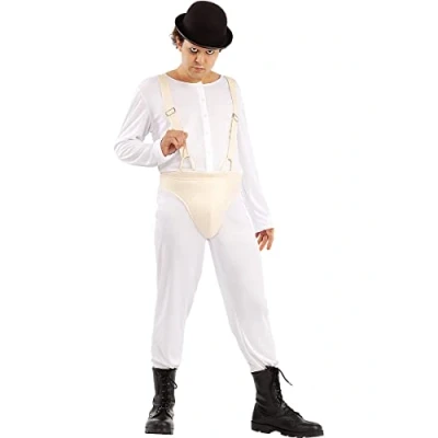 Afbeelding van FUNIDELIA A Clockwork Orange kostuum voor mannen Maat: Standaard
