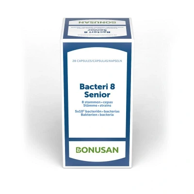 Afbeelding van Bacteri 8 Senior 28 Capsules Default Title