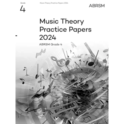 Afbeelding van Theory of Music Exam Papers &amp; answers (ABRSM) Practice 2024, ABRSM Grade 4