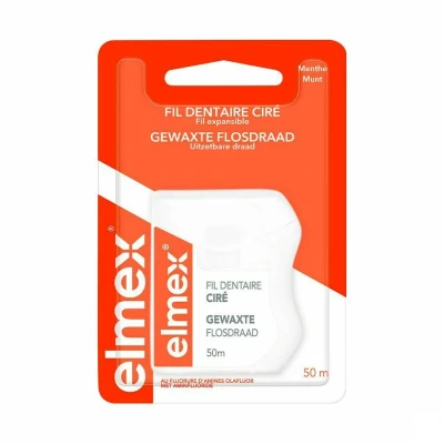 Image de Fil Dentaire Cire Elmex 50m
