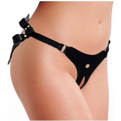 Afbeelding van Rimba Bondage Play Siliconen Strap On Harnas zonder Dildo