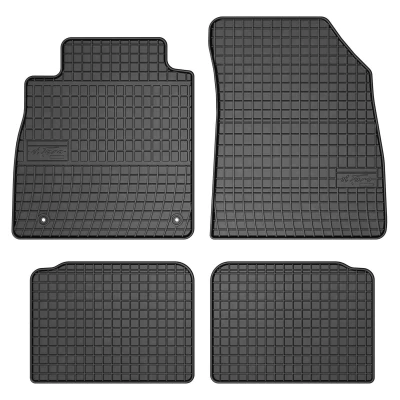 Afbeelding van FROGUM 547945 Vloermatset Rubber voor en achter 4 Zwart Op maat gemaakt NISSAN: MICRA 5