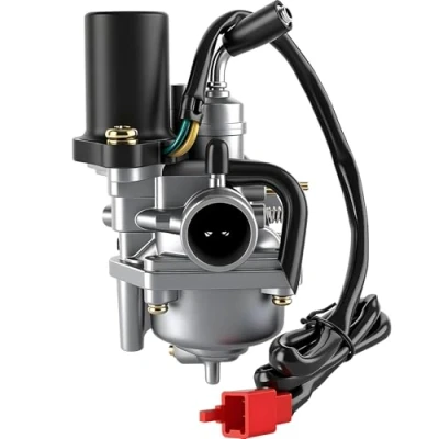 Afbeelding van Wilktop carburateur 18 mm, E Choke CPI, 2 tact, Hussard, Minarelli, Popcorn, Oliver, Generiek, Keeway (JOG 50 JOG 90)