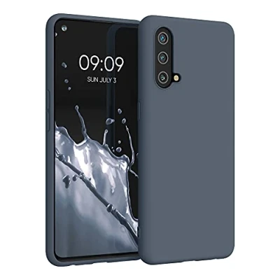 Afbeelding van kwmobile telefoonhoesje geschikt voor OnePlus Nord CE 5G Hoesje smartphone Back cover in leisteen