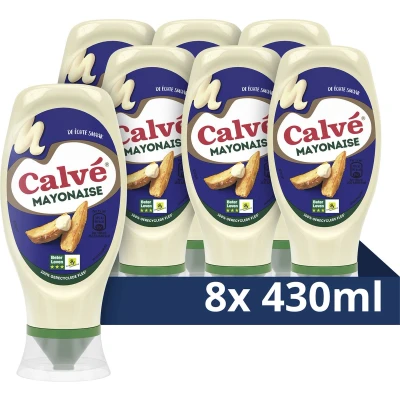 Afbeelding van Calve Mayonaise Volvet 8 x 430 ml