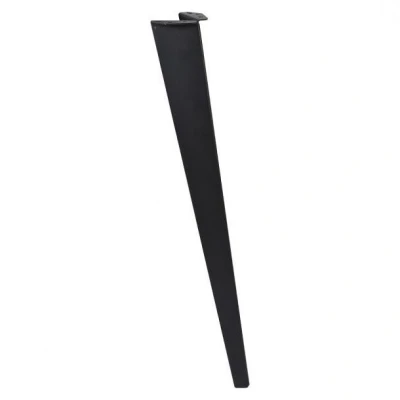 Afbeelding van Wovar Tafelpoot Zwart Staal Modern 72 cm Per Stuk Tafelpoten Metaal