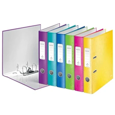 Afbeelding van Leitz WOW 10061199 ordner, A4, gesorteerd, rug 50 mm