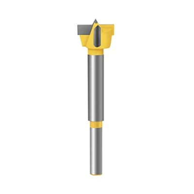 Afbeelding van Meccion Forstnerboren voor hout, professionele hardmetalen forstnerboor gatenzaag het maken van schone gaten met platte bodem in hout (20 mm)