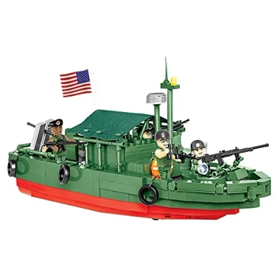 Afbeelding van COBI 2238 Patrolboat River MKII Constructiespeelgoed Modelbouw Schip oorlog