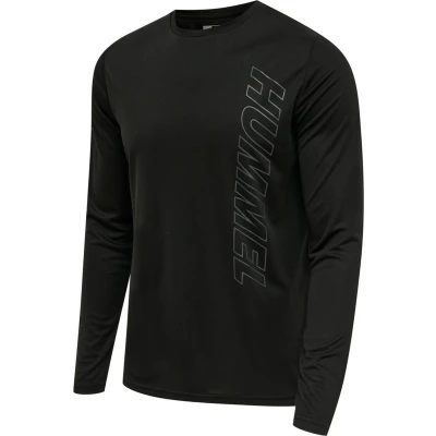 Afbeelding van Hummel Topaz Longsleeve, Heren, Maat: Small, Black