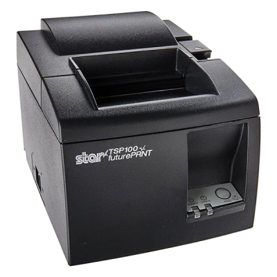 Image de Star TSP143IIU+ Imprimante de reçus thermique direct Rouleau (8 cm) 203 dpi jusqu&#039;à 200 mm/sec USB 2.0 outil coupe gris
