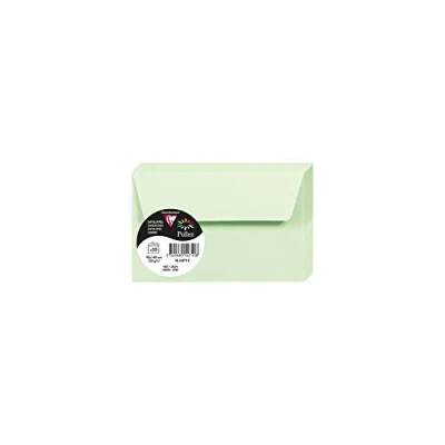 Image de Paquet de 20 enveloppes visite Pollen 90x140mm FT30 Vert 120g