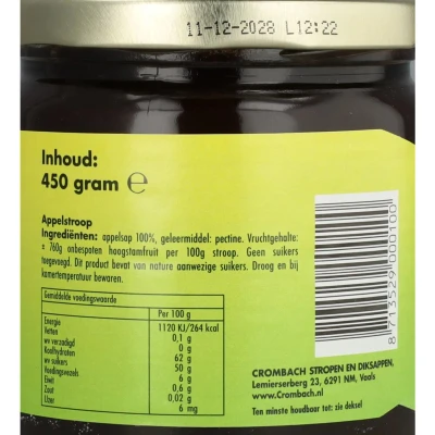 Afbeelding van Crombach Perenstroop 450 gr