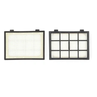 Afbeelding van Nedis Vervanging actief HEPA filter Zwart/Wit Wit/Zwart, Hoover accessoires, Zwart, Wit