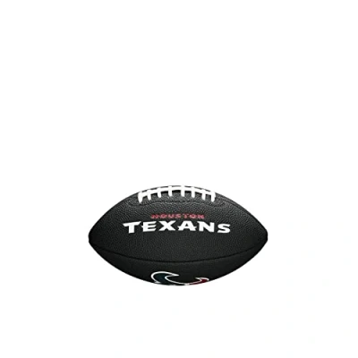 Afbeelding van Wilson F1533XB Black Edition NFL Mini Soft Touch Team Texans