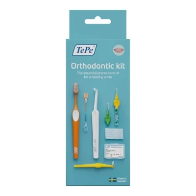 Afbeelding van TePe Orthodontie Kit Complete Reinigingsset voor Beugels (10 producten)