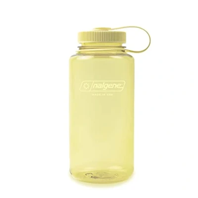 Afbeelding van Nalgene Wide Mouth Bottle drinkfles 32oz BPA free SUSTAIN Butter