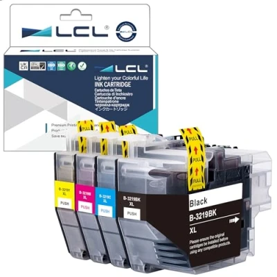 Afbeelding van LCL LC3217 LC3219XL vervangende inktcartridge voor Brother LC3219XLBK LC3219XLC LC3219XLM LC3219XLY MFC J5330DW J5930DW J6530DW J6930DW J69300DW DW