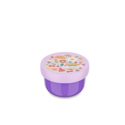 Afbeelding van Mepal fruitbox Campus 300 ml Inclusief fruitvorkje Sluit goed af Snackdoosje Food Fest