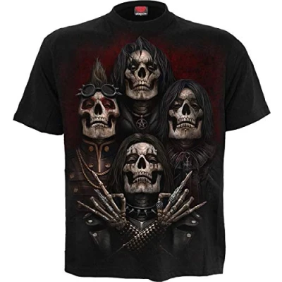 Afbeelding van Spiral M101 T shirt voor heren (1 stuk), zwart.